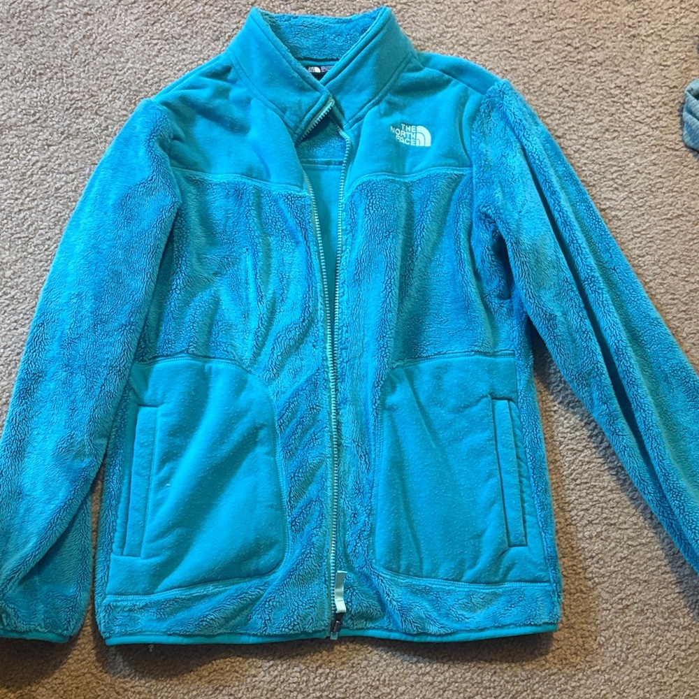The North Face Turquoise Fleece Jacket